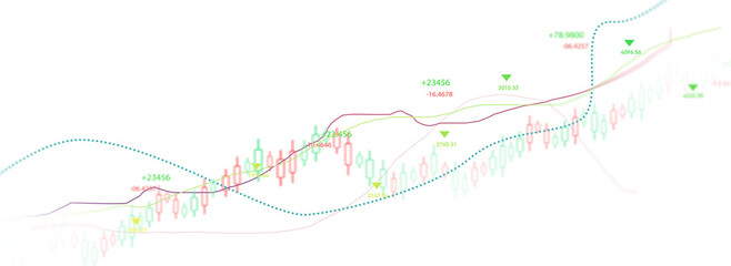 Isolated transparent stock market investment trading graph growth.Trade business analytics graph and financial chart.Business trade analytics line graphs and financial chart investment. PNG chart.
