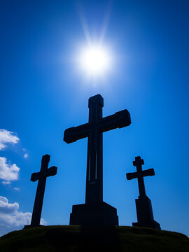 3 crosses
