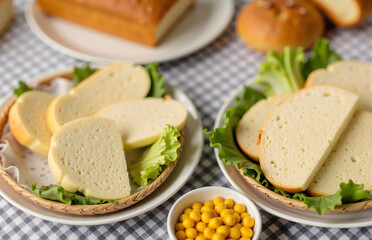 Bread Plating Display