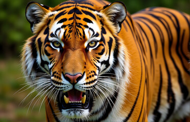 Fierce Tiger Close - up