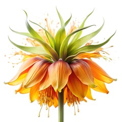 Crown Imperial Paint Splash Flower Photo