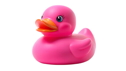 pink rubber duck