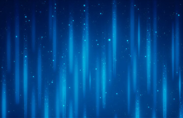 Blue Tech Light Effect Background