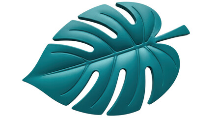 Isolated Monstera Leaf © Leon