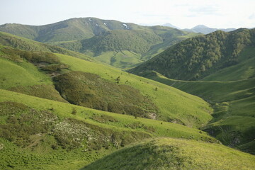 landscape in the mountains
