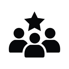 Group rating icon