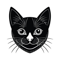 vector illustration of a cat