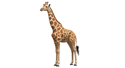 Naklejka premium Isolated Giraffe