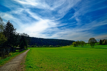 a beautiful day in the ancient town of Dollnstein