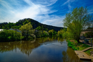 a beautiful day in the ancient town of Dollnstein
