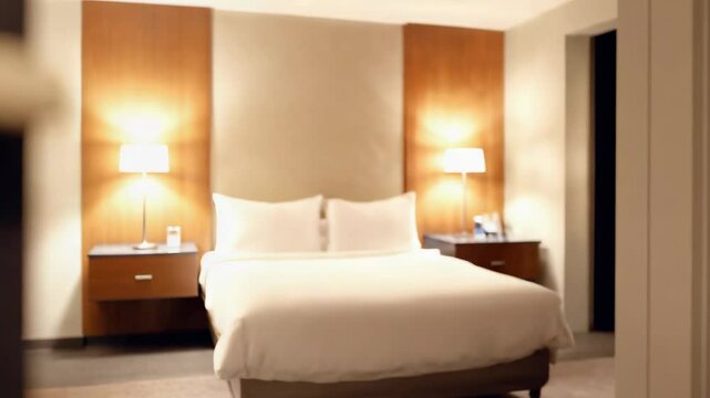 Exploring room 206 at a modern hotel offering comfortable accommodations and amenities for travelers