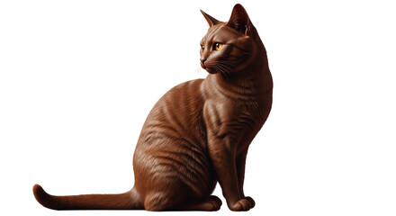 Isolated Cat © Leon