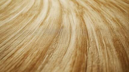 Intricate fine wood grain lines on a newly cut plank surface