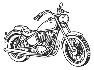 Retro Motorcycle Vintage Bike Design