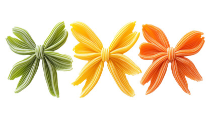 Fiori Di Zucca Zucchini Flowers On A White