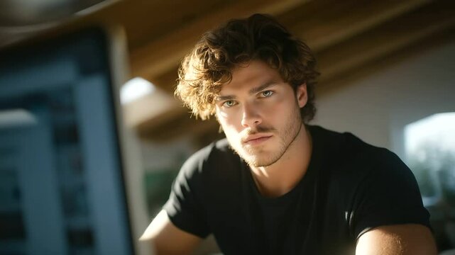 Web Developer Designing a User-Friendly Website Layout