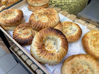 Tandoor tortillas. Homemade tandoor pastries