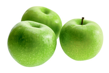 Green apple png fruit granny smith on transparent background