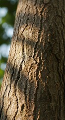 Fototapeta premium Close-up Texture of Tree Bark Natural Wood Surface Detail