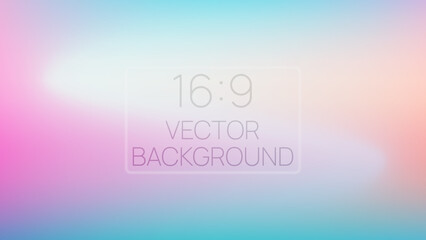 Gradient. Abstract Gradient Mesh Vector. Transparent Light Overlay. Soft Blurred Background. Editable Design for Web UI, Presentations, and Branding. 16:9 Format.