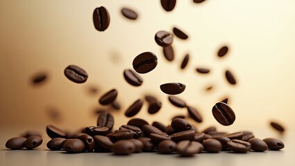 Obraz premium coffee beans in a cup