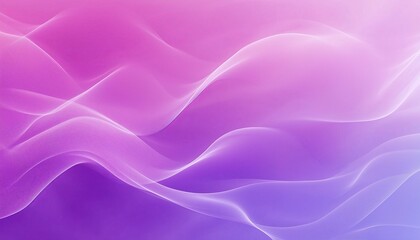 Obraz premium Soft Violet and Lavender Gradient Background with Abstract Light Waves, Minimalist Style, Dreamy and Ethereal Feel 