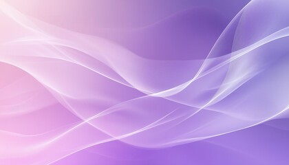 Soft Violet and Lavender Gradient Background with Abstract Light Waves, Minimalist Style, Dreamy and Ethereal Feel
