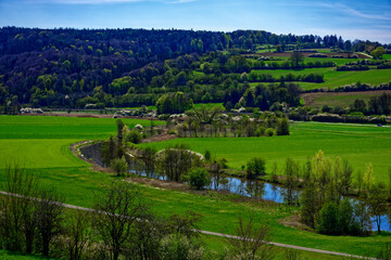a beautiful day in the ancient town of Dollnstein