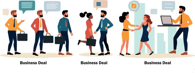 Obraz premium Business idea illustration