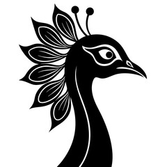 Fototapeta premium peacock vector illustration