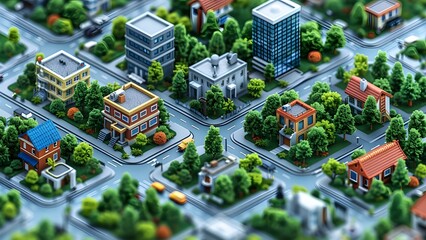 Obraz premium panorama of the city
