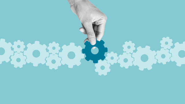 Build trust at work and strong company culture as Business culture and teamwork concept