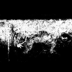 Obraz premium Rust Stain Alpha Texture – Transparent Grunge Overlay for 3D and Design