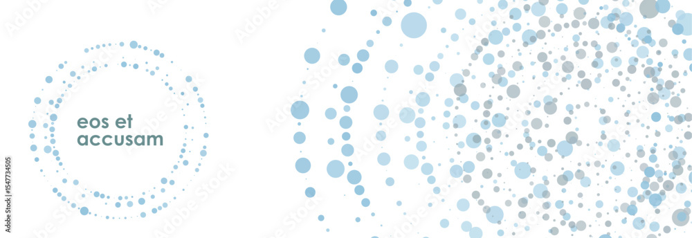 Aufkleber Circles ceiling with a circular pattern of colors dots