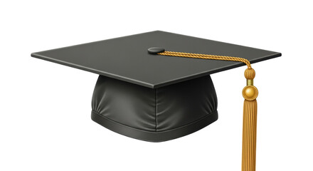 Isolated Graduation Cap