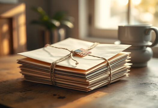 Memory of the Nation: Manuscripts with USA Flag