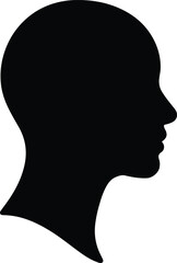 silhouette of a woman