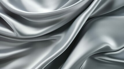Obraz premium fabric silver material