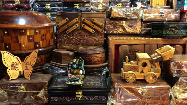  Stack of traditional Plates and handmade ceramics, handmade colorful dishes , Handicraft kettle item, Colorful Handmade Pottery and Ceramics, Souvenir Shop in Naran, kaghan, KPK