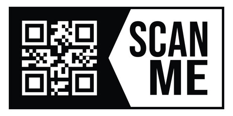 Scan QR code icon. Digital scanning qr code. QR code scan for smartphone. QR code for payment. Scan QR code symbol