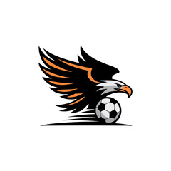 Eagle soccer logo