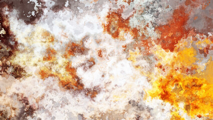 4K watercolor abstract digital texture with grainy marbled effect.