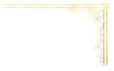Gold Shiny Pieces flakes of golden flakes shimmer, golden foil on png transparent background. Shiny gold Abstract png design element. Premium design,wedding,vip cover template,grand opening,flyer.