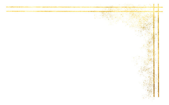 Gold Shiny Pieces flakes of golden flakes shimmer, golden foil on png transparent background. Shiny gold Abstract png design element. Premium design,wedding,vip cover template,grand opening,flyer.