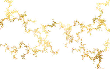 Gold glitter edging made of luxurious gold png.Pieces flakes of golden flakes shimmer, gold foil on vertical png transparent background.Premium design,wedding,vip cover template,grand opening,flyer.