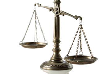  scales-of-justice---isolated on white background png, ai generated