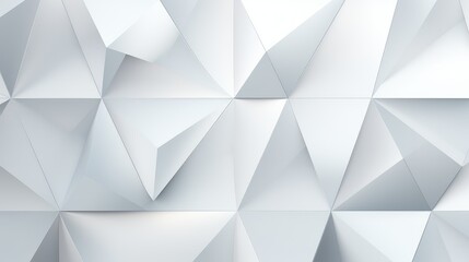 Obraz premium geometric triangle background white
