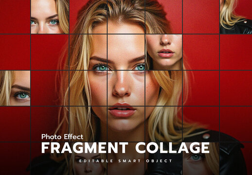 Fragment Collage Photo Effect