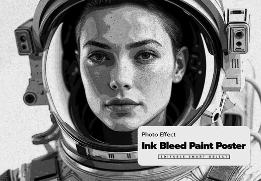 Ink Bleed PainIt Poster Photo Effect