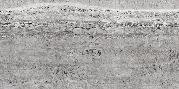 Natural grey stone texture with layered striations and raw mineral patterns, perfect for wall tiles, flooring, countertops, or architectural design